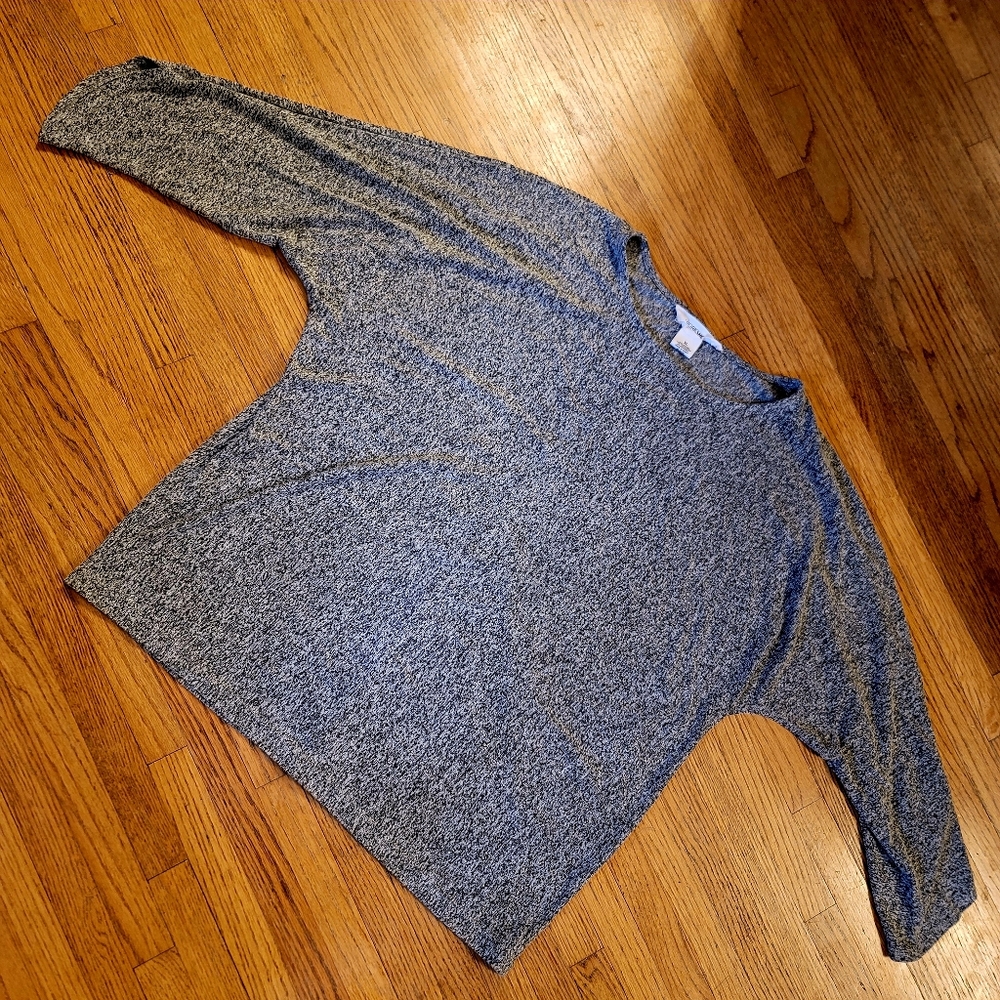 Workshop Republic grey lightweight sweater soft & stretchy